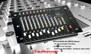 AUDIOPHONY MPX12-RACK - Equerres de rackage 19"