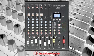 AUDIOPHONY MPX8 Mixer avec Bluetooth/USB/DSP