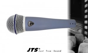 JTS NX-8 Microphone dynamique professionnel - caractéristique cardioïde