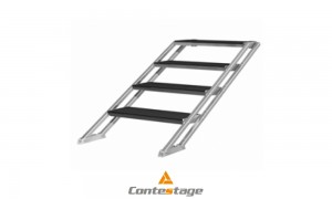 CONTESTAGE PLT-ST60100 Escalier réglable, 4 marches pour série STAGE