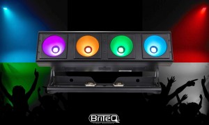 BRITEQ POWERPIXEL4-RGB Projecteur COB-LED 4 x 30W