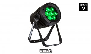 BRITEQ PRO BEAMER ZOOM MK5 RENTAL Projecteur LED 7x20W RGBW, zoom motorisé 8°-40°, IP65