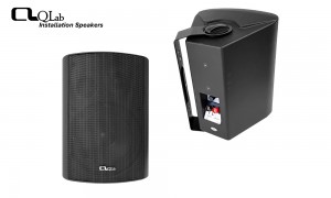 QLAB WM-40TB - Système d'enceinte 80W/100V/8 Ohms - noir - par paire
