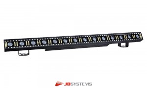JB SYSTEMS RAVE-BAR Barre à LED avec 14x3W LEDS WW, 120xRGB-LEDS, 180xCW-LEDS