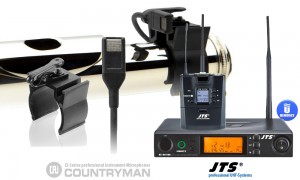 COUNTRYMAN RU8011-CIF UHF-Systéme prof. sans-fil pour Flûte/Flûte traversière