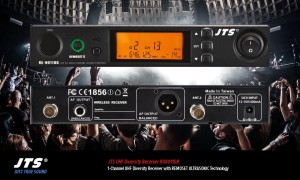 JTS RU-8011DB UHF-Récepteur true diversity 1 canal avec Remoset-U