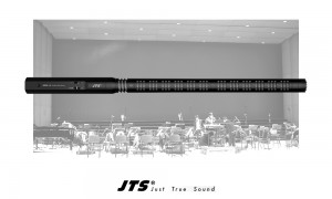 JTS SGM-14 Microphone directionnel à condensateur de type "shotgun"