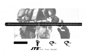JTS SGM-14KA Microphone directionnel à condensateur de type "shotgun"