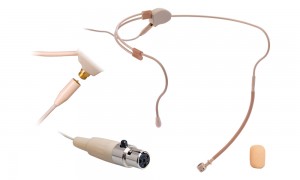JTS 214D Microphone serre-tête - cardioïde - Mini-XLR à 4 broches