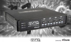 SYNQ DBI-44 Interface réseau Audio/DANTE® (Version d'installation) 4 audio IN/OUT avec DSP