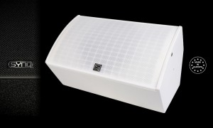 SYNQ SC-08W Enceinte passif coaxiale/neodym, blanc, 300W/600W