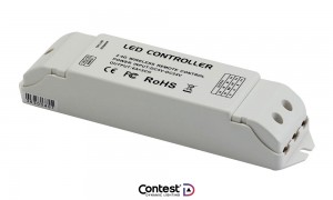 CONTEST TAPEDRIVER-RF3 Contrôleur ruban LED 2.4GHz, 3x6A, 5-24VDC