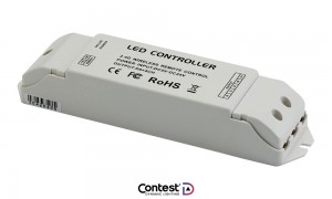 CONTEST TAPEDRIVER-RF4 Contrôleur de ruban LED 2.4GHz, 4x5A, 5-24VDC