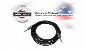 WHIRLWIND LEADER - Câbles premiums pour instruments/lignes, fiches Jack droit/Jack droit