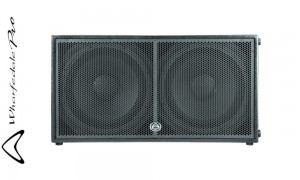 WHARFEDALE PRO WLA-218SUB Passive Dual Subbass 2x18", mode stéréo/parallèle, 1600W AES, 4/8Ω