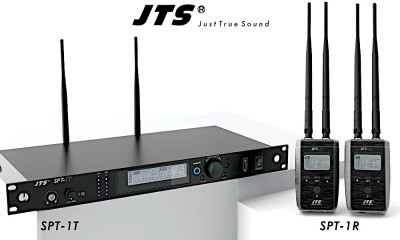 JTS SPT-1T / SPT-1R - Emetteur & Récepteur audio UHF, 534-570MHz, 2-canaux