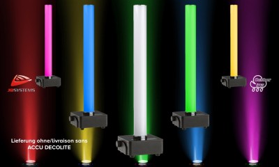 JB SYSTEMS IP-TUBE pour ACCU DECOLITE IP