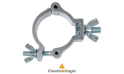 CONTESTAGE ALUCLAMP 101-V2S Crochet 48-51mm avec boulon M10, CMU 75kg, ALU