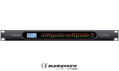 AUDIOPHONY DZ-MATRIX 12x12 Matrice audio digitale avec processeur DSP