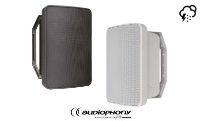AUDIOPHONY EHP420IP Enceintes HIFI/Public Adress 20W, 8Ω/100V, IP55
