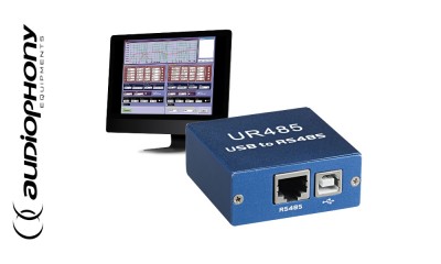 AUDIOPHONY iLINEBOX convertisseur/interface vers Audiophony processeur DSP dans iLINEsub12 actif Subbass