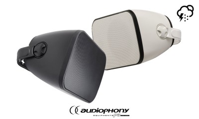 AUDIOPHONY ONDE880 Enceinte passive 2 voies 80W RMS, 8Ω, ligne 100V, IP65