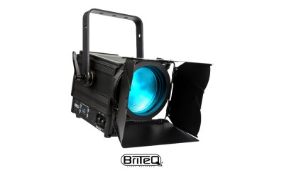 BRITEQ BT-THEATRE 261FC Projecteur LED 200W RGBALC, Fresnel, LEE® colors, DMX, 5°-50°, zoom manuel