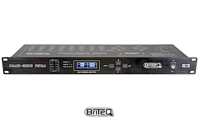 BRITEQ DMS-283 RDM DMX Splitter/Merger/Booster avec RDM, 2IN/8OUT, XLR 3-pôles