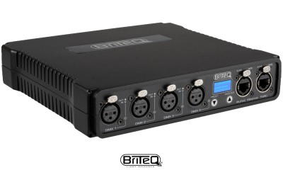 BRITEQ BT-NODE24-MK2 ArtNet/sACN DMX-Node avec Web-Interface