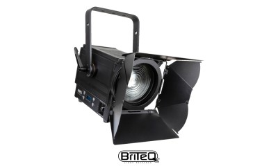 BRITEQ BT-THEATRE 100MZ Projecteur LED 100W, 3000K, Fresnel, DMX, 15-45°, zoom manuel