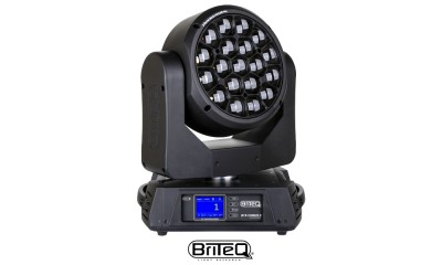 BRITEQ BTX-CIRRUS II Moving Head 19x30W RGBW OSRAM-LEDS, zoom motorisé