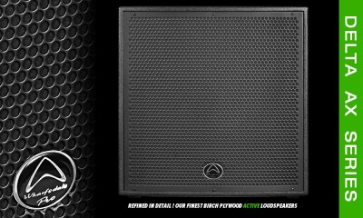 WHARFEDALE PRO DELTA-AX18B Subwoofer actif 1000W/2000W