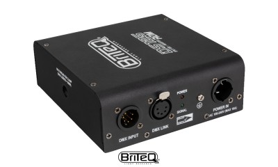BRITEQ DS125-RDM SPLITTER DMX 2 voies avec booster, XLR 5-Pol/TRUE1
