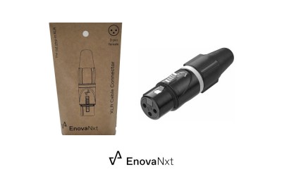 ENOVANxt NXT3FA Prise femelle XLR/F, 3 pôles, pour câbles Ø 3-7mm