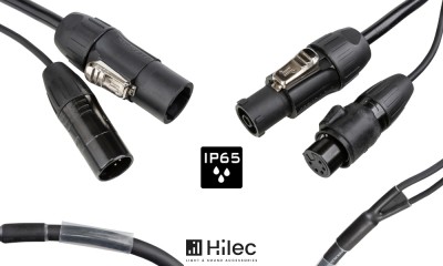 HILEC PCT1-HYBRID-XLR5 Câble Hybride avec SEETRONIC TRUE1/XLR 5-pin, IP65