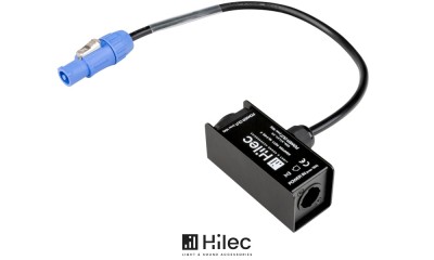 HILEC PCT1 M/F-PCF Adaptateur avec box, TRUE1 M/F sur câble avec connecteur POWERCON
