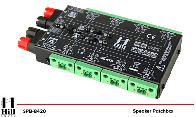 HILL ELECTRONICS SPB-8420 Speaker Patchbox