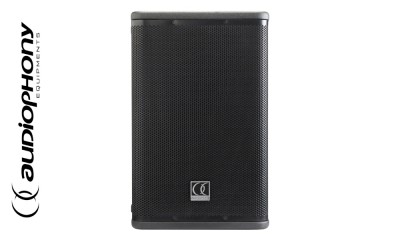 AUDIOPHONY iLINESUB12Ab Subwoofer actif 700W+700W RMS, processeur DSP 2 canaux, noir