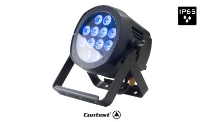 CONTEST IPSPOT 12x10FIVE Projecteur LED, Outdoor, 12x10W RGBWA