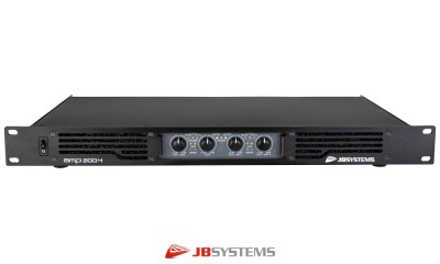 JB SYSTEMS AMP200.4 Amplificateur digital 4 canaux 4 x 200W RMS/4Ω, 19"/1U
