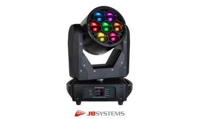 JB SYSTEMS CHALLENGER WASH Moving Head LED 7x40W RGBW, 5°-60° JB SYSTEMS CHALLENGER WASH Moving Head LED 7x40W RGBW, 5°-60°