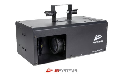 JB SYSTEMS DELUSION Projecteur LED pour effet décoratif mural/sol 100W, Cloud, Water, Fire, Hallucination, 80°