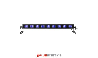 JB SYSTEMS LED UV-BAR 9 Lumière noire Barre de LED 9x3W, Ultraviolet UV JB SYSTEMS LED UV-BAR 9 Lumière noire Barre de LED 9x3W, Ultraviolet UV