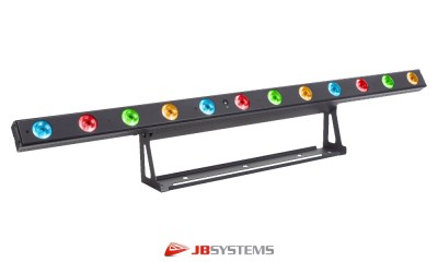 JB SYSTEMS PIXBAR 12TC Barre lumineuse couleur avec 12 LED RGB et contrôle individuel des pixels
