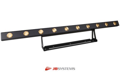 JB SYSTEMS SUNBAR WHITE MK2 Barre lumineuse LED 10x3W, blanc-chaud JB SYSTEMS SUNBAR WHITE MK2 Barre lumineuse LED 10x3W, blanc-chaud