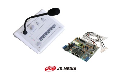 JD-MEDIA RC-100 Poste de microphone pour centrales JD-MEDIA ZA-1120A et ZA-1240A