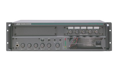 JD-MEDIA PS-3480 Centrale Public Address 5-zones 480W - 100V/8 Ohms