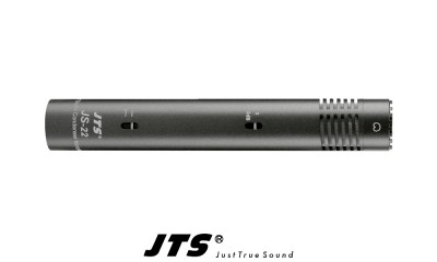 JTS JS-22 Microphone à condensateur cardioïde pour studio/instrument