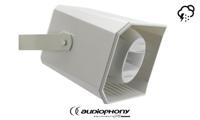 AUDIOPHONY PHP650 Projecteur sonore 2 voies résistant aux intempéries 50W, 100V, 8 ohms, IP66 AUDIOPHONY PHP650 Projecteur sonore 2 voies résistant aux intempéries 50W, 100V, 8 ohms, IP66