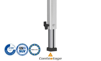 CONTESTAGE PLTS-FT60100 Pied télescopique 60-100cm CONTESTAGE PLTS-FT60100 Pied télescopique 60-100cm